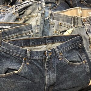 Seven pair Levi's Men's Slim Straight Denim Jeans